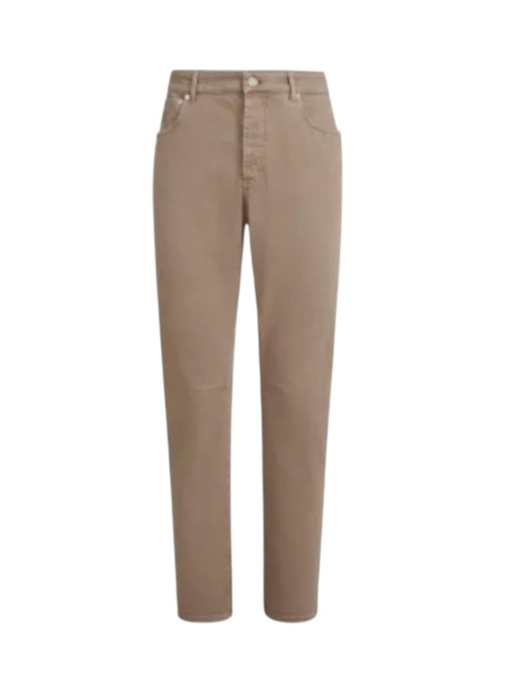 Brunello Cucinelli 5 Pocket Denim Pants Trousers Mens 52 36 US Brown Button Fly